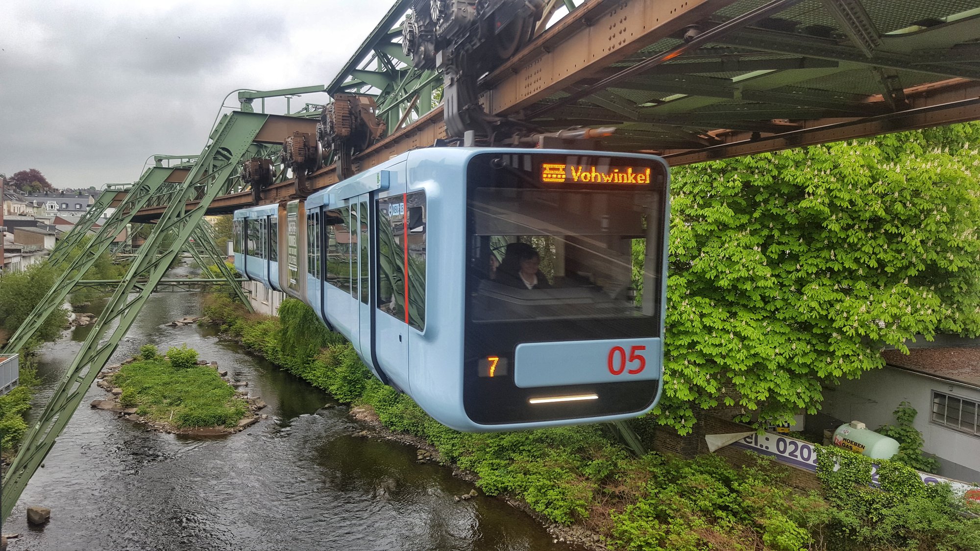 Wuppertal suspended train